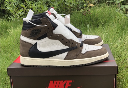 Air jordan 1 Travis Scott Mocha CD4487-100 40--47.5